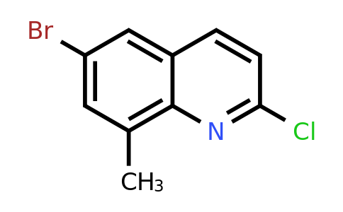 CAS 99455-14-8 | 6-Bromo-2-chloro-8-methylquinoline