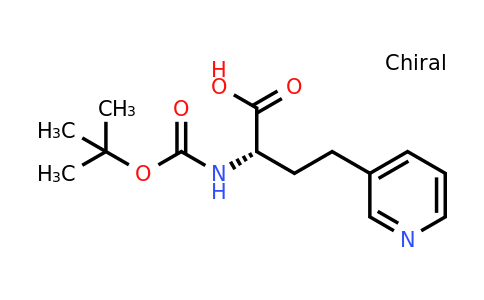 CAS 99461-44-6 | (S)-2-Tert-butoxycarbonylamino-4-pyridin-3-YL-butyric acid