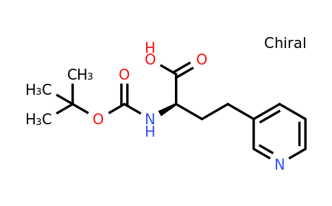 CAS 99461-45-7 | (R)-2-Tert-butoxycarbonylamino-4-pyridin-3-YL-butyric acid