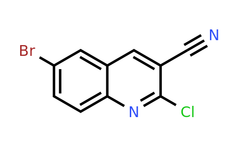 CAS 99465-04-0 | 6-Bromo-2-chloro-3-quinolinecarbonitrile