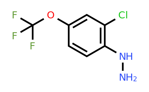 CAS 99479-68-2 | 1-(2-Chloro-4-(trifluoromethoxy)phenyl)hydrazine