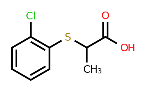 CAS 99585-15-6 | 2-[(2-Chlorophenyl)sulfanyl]propanoic acid