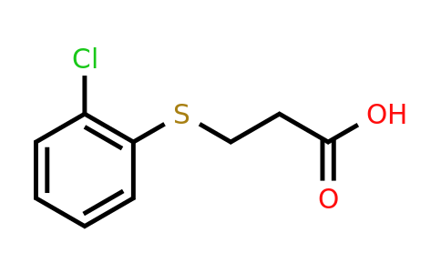 CAS 99585-16-7 | 3-[(2-chlorophenyl)sulfanyl]propanoic acid