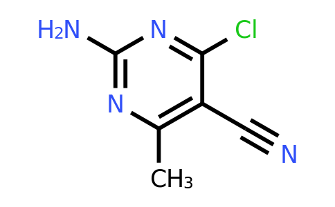 CAS 99586-66-0 | 2-amino-4-chloro-6-methylpyrimidine-5-carbonitrile