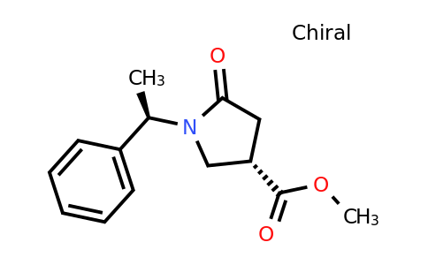 CAS 99735-46-3 | methyl (3s)-5-oxo-1-[(1r)-1-phenylethyl]pyrrolidine-3-carboxylate