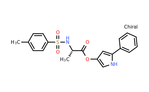 CAS 99740-00-8 | (S)-5-Phenyl-1H-pyrrol-3-yl 2-(4-methylphenylsulfonamido)propanoate