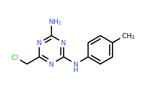 CAS 99860-36-3 | 6-(Chloromethyl)-N2-(p-tolyl)-1,3,5-triazine-2,4-diamine