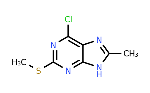 CAS 99980-49-1 | 6-Chloro-8-methyl-2-(methylthio)-9H-purine
