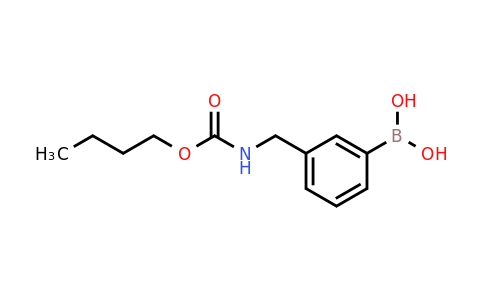 3-(N-Butoxycarbonyl)aminomethylphenyl boronic acid