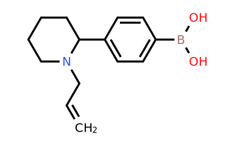 4-(1-Allyl-piperidin-2-YL)-benzeneboronic acid