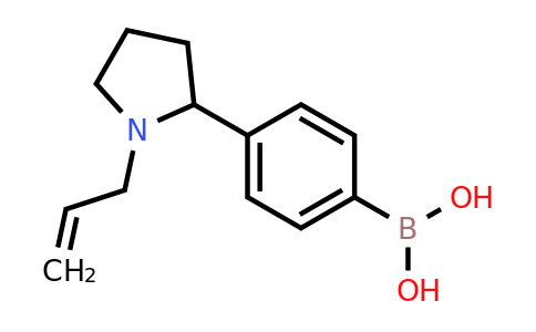 4-(1-Allyl-pyrrolidin-2YL)benzeneboronic acid