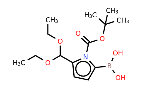 N-BOC-5-(diethoxymethyl)pyrrole-2-boronic acid