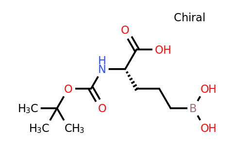 Boc-L-pentanoic[5-B(oh)2] acid