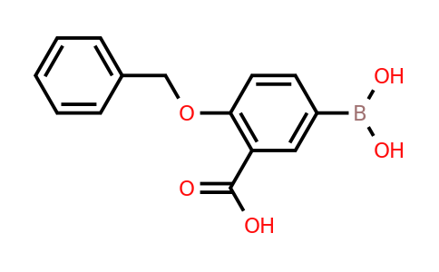 2-(Benzyloxy)-5-boronobenzoic acid