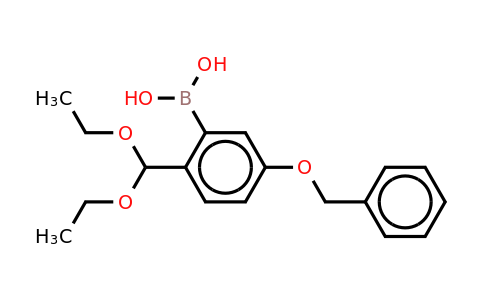 5-(Benzyloxy)-2-formylphenylboronic acid diethyl acetal