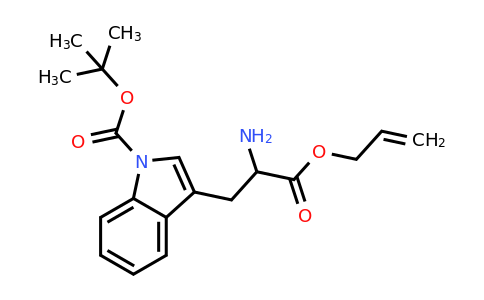 3-(2-Allyloxycarbonyl-2-amino-ethyl)-indole-1-carboxylic acid tert-butyl ester