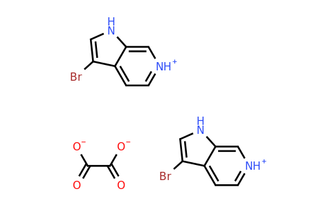 3-Bromo-1H-pyrrolo[2,3-C]pyridin-6-ium oxalate