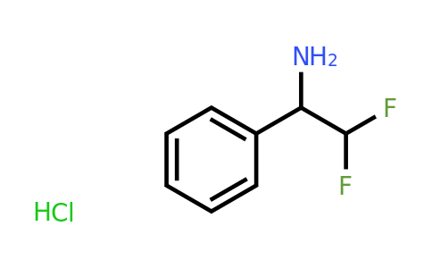 2,2-Difluoro-1-phenyl-ethylamine hcl