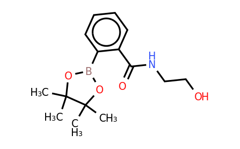 N-(2-hydroxyethyl)-2-(4,4,5,5-tetramethyl-1,3,2-dioxaborolan-2-YL)benzamide