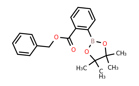 2-(-4,4,5,5-Tetramethyl-1,3,2-dioxaborolan-2-YL)benzoic acid benzyl ester