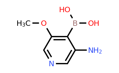 3-Methoxy-5-aminopyridine-4-boronic acid