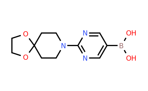 [2-(1,4-Dioxa-8-azaspiro[4.5]dec-8-YL)pyrimidin-5-YL]boronic acid