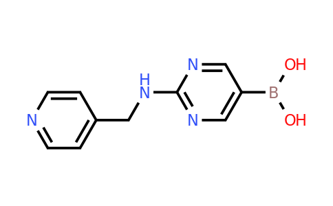 (2-[(Pyridin-4-ylmethyl)amino]pyrimidin-5-YL)boronic acid