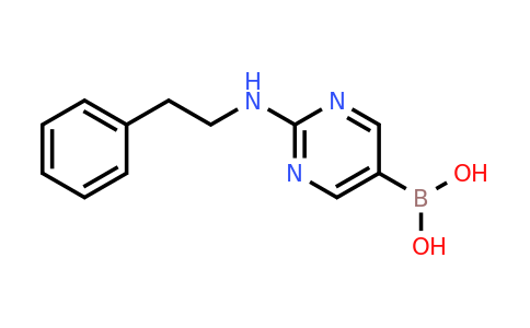 (2-[(2-Phenylethyl)amino]pyrimidin-5-YL)boronic acid