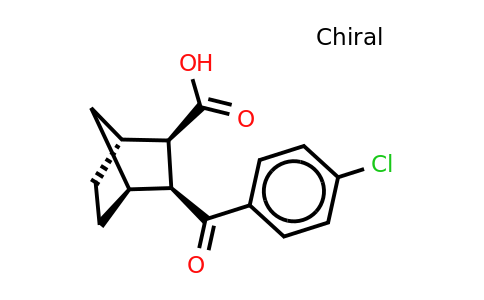 Diendo-3-(4-chloro-benzoyl)-bicyclo[2.2.1]heptane-2-carboxylic acid