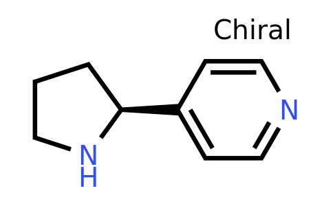 4-((2S)Pyrrolidin-2-YL)pyridine