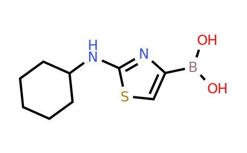 2-(Cyclohexylamino)thiazole-4-boronic acid