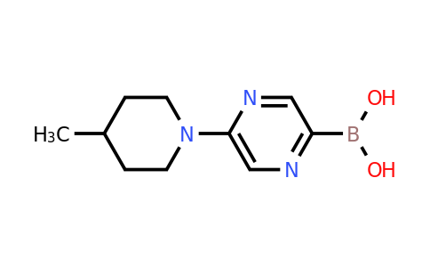 5-(4-Methylpiperidin-1-YL)pyrazine-2-boronic acid