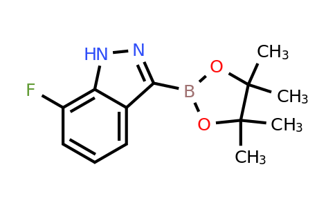 7-Fluoro-3-(4,4,5,5-tetramethyl-1,3,2-dioxaborolan-2-YL)-1H-indazole