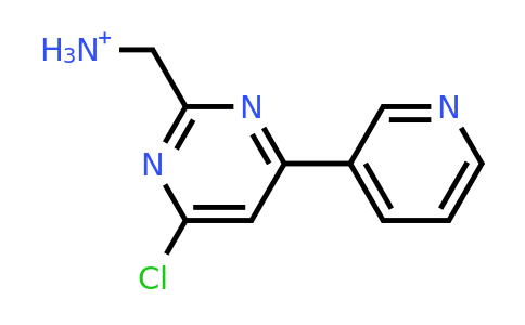 3-[2-(Ammoniomethyl)-6-chloropyrimidin-4-YL]pyridine