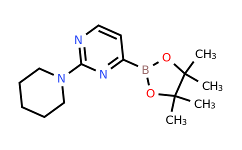 2-(Piperidin-1-YL)pyrimidin-4-ylboronic acid pinacol ester