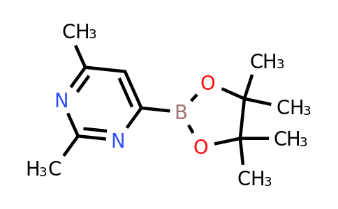 2,4-Dimethyl-6-(4,4,5,5-tetramethyl-1,3,2-dioxaborolan-2-YL)pyrimidine