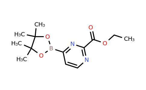 Ethyl 4-(4,4,5,5-tetramethyl-1,3,2-dioxaborolan-2-YL)pyrimidine-2-carboxylate