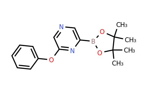 2-Phenoxy-6-(4,4,5,5-tetramethyl-1,3,2-dioxaborolan-2-YL)pyrazine