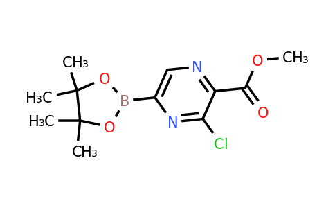 Methyl 3-chloro-5-(4,4,5,5-tetramethyl-1,3,2-dioxaborolan-2-YL)pyrazine-2-carboxylate