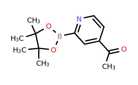 1-[2-(4,4,5,5-Tetramethyl-1,3,2-dioxaborolan-2-YL)pyridin-4-YL]ethanone
