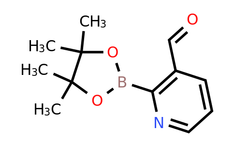 2-(4,4,5,5-Tetramethyl-1,3,2-dioxaborolan-2-YL)nicotinaldehyde