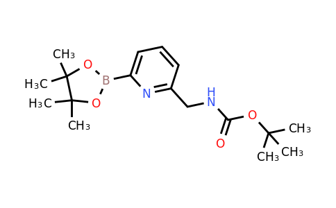 Tert-butyl ([6-(4,4,5,5-tetramethyl-1,3,2-dioxaborolan-2-YL)pyridin-2-YL]methyl)carbamate