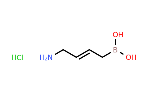 (E)-4-Aminobut-2-enylboronic acid hydrochloride