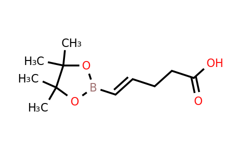 (E)-5-(4,4,5,5-Tetramethyl-1,3,2-dioxaborolan-2-YL)pent-4-enoic acid