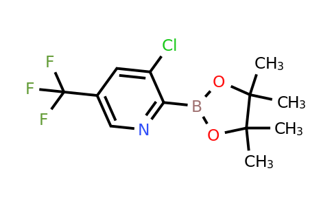 3-Chloro-5-(trifluoromethyl)pyridin-2-ylboronic acid pinacol ester