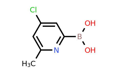 4-Chloro-6-methylpyridine-2-boronic acid