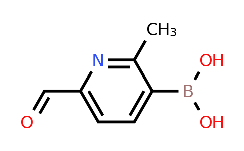 6-Formyl-2-methylpyridin-3-ylboronic acid