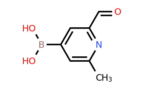 2-Formyl-6-methylpyridine-4-boronic acid