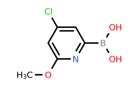 (4-Chloro-6-methoxypyridin-2-YL)boronic acid