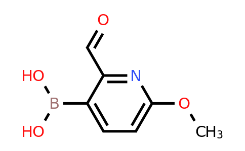 2-Formyl-6-methoxypyridin-3-ylboronic acid